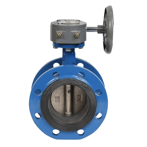 Double Flange Butterfly Valve With Pin