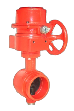 Grooved End Butterfly Valve